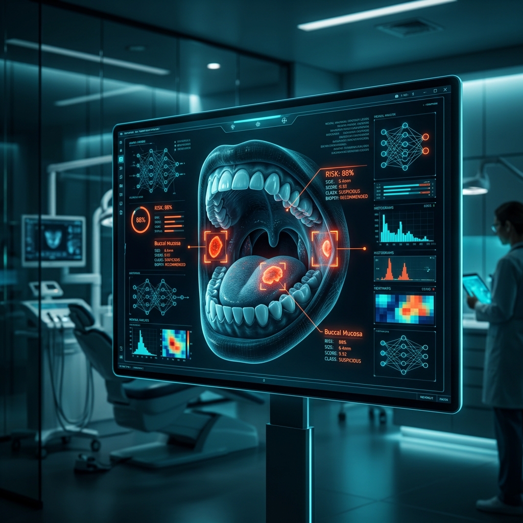 AI Oral Cancer Detection Hologram